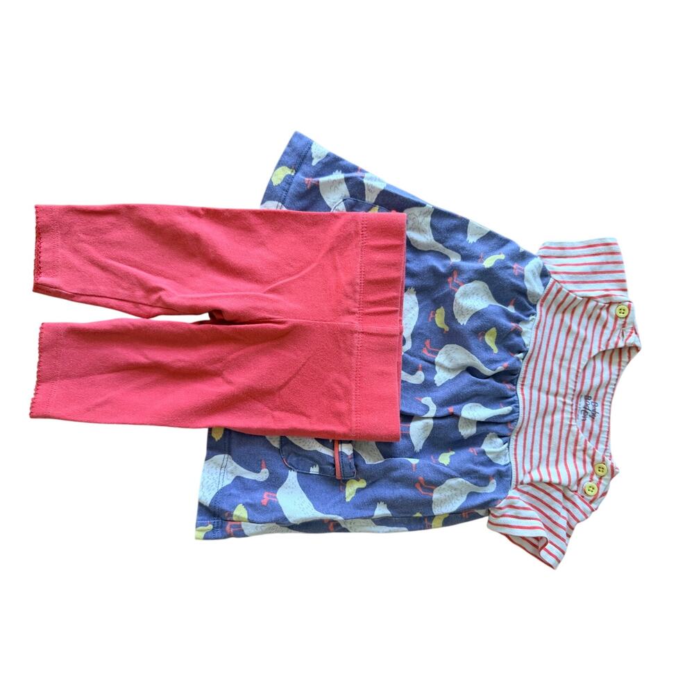 Baby Boden Goose Tunic & Leggings Set - Girls 6-12M - Picture 6 of 9